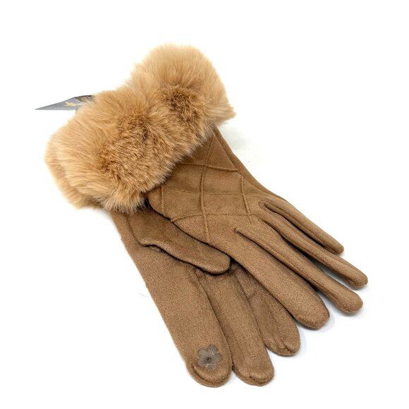 🆕️ 💖One Size Luxury Glove Carmel - Picture 1 of 1